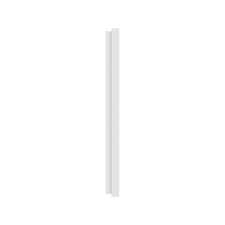 Schneider - Odace 2025 - LOT 10 de Plaques de finition 2 postes entraxe spécifique 57mm - Blanc craie - Réf : S920714 x 10
