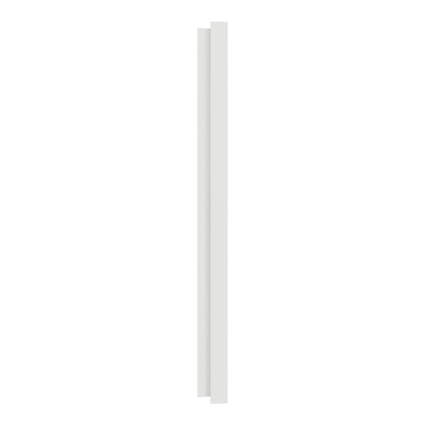 Schneider - Odace 2025 - LOT 10 de Plaques de finition 2 postes entraxe spécifique 57mm - Blanc craie - Réf : S920714 x 10