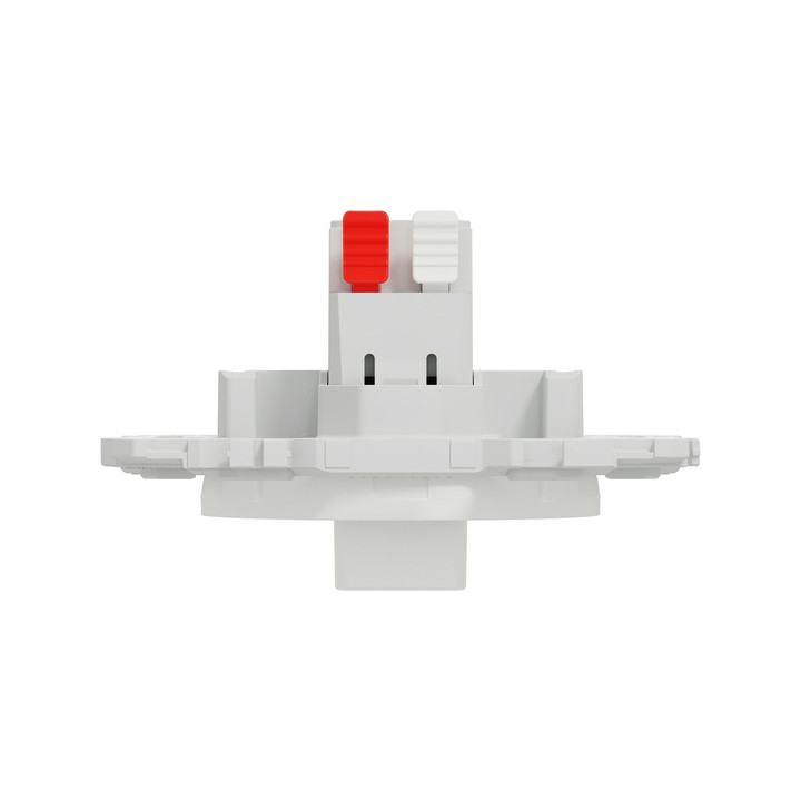 Schneider - Odace 2025 - LOT de 10 Interrupteurs ou poussoir 3 positions à levier - Blanc craie - Réf : S920208 x 10