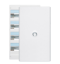 Legrand - Drivia - Coffret 4 rangées - 18 modules + Porte- Ref. : 401224+401234