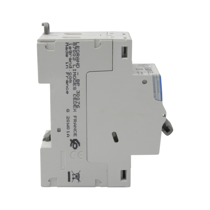 LEGRAND - Interrupteur différentiel - DX3 - 2P - 16A - 10mA - Type AC - Départ Bas à Vis - Réf : 411500