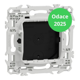 Schneider - Odace 2025 - LOT de 10 Obturateurs - Pré-perçage pour sortie de câble - Noir onyx - Réf : S940666 x 10