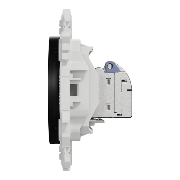 Schneider - Odace 2025 - LOT de 10 Prises RJ45 - Cat6 STP grade 2TV min à grade 3TV - Noir onyx - Réf : S940476 x 10