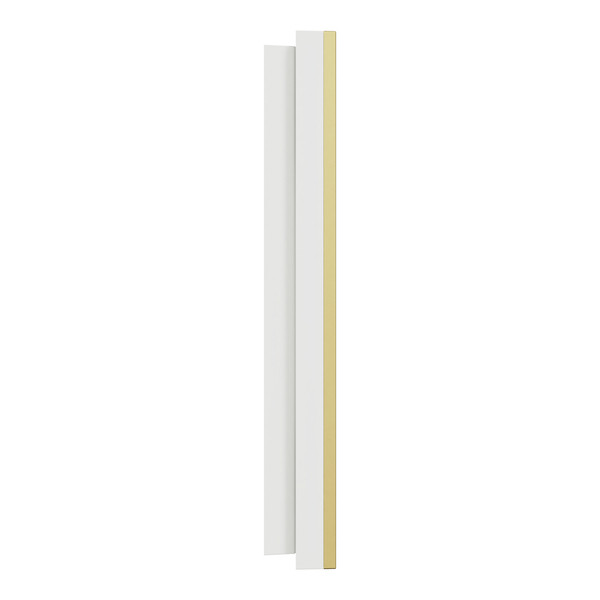 Schneider - Odace Métal 2025 - LOT de 10 Plaques de finition 1 poste - Effet laiton support blanc - Réf : S911702 x 10