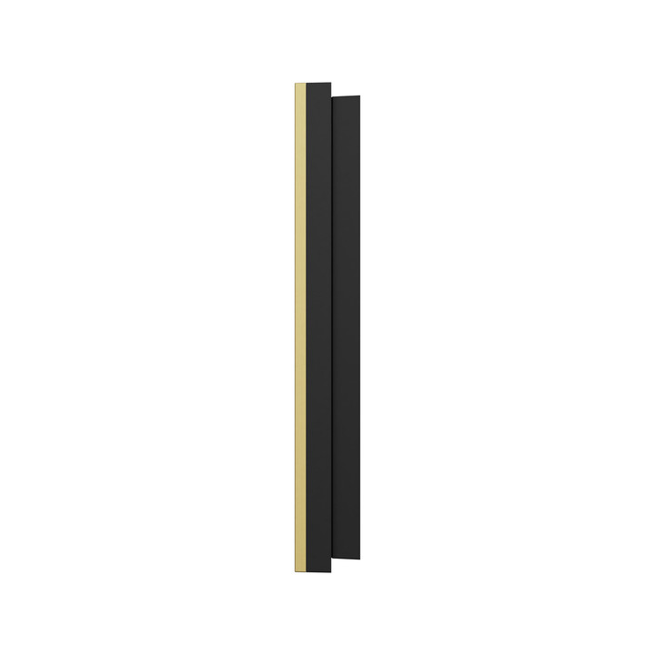 Schneider - Odace Métal 2025 - LOT de 10 Plaques de finition 1 poste - Effet laiton support noir - Réf : S916702 x 10