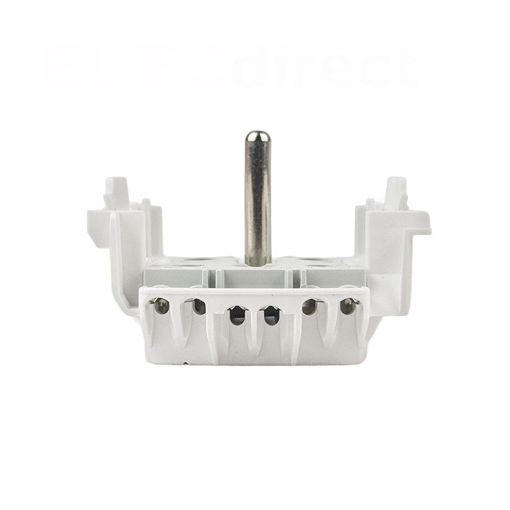 Schneider - Mureva Styl - Prise courant 2P+T - Renforcée pour VE - Encastré - IP55/IK08 - Blanc- Ref : MUR39011