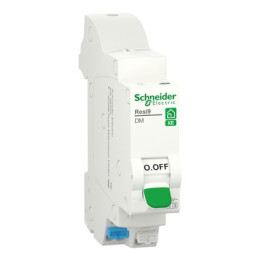 Schneider - Resi9 XE - Disjoncteur 16A - Courbe D - 1P+N - AUTO - EMBROCHABLE - Réf : R9EFD616