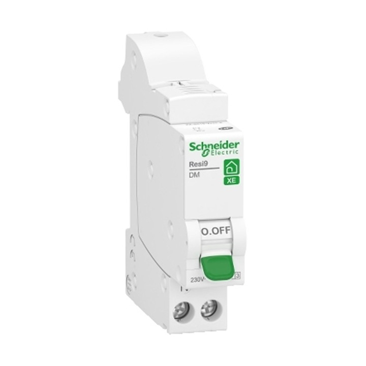 Schneider - Resi9 XE - Disjoncteur 25A - Courbe D - 1P+N - AUTO - EMBROCHABLE - Réf : R9EFD625