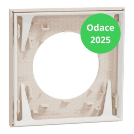 Schneider - Odace 2025 - LOT de 10 Plaques de finition 1 poste - Beige sable - Réf : S902702 x 10