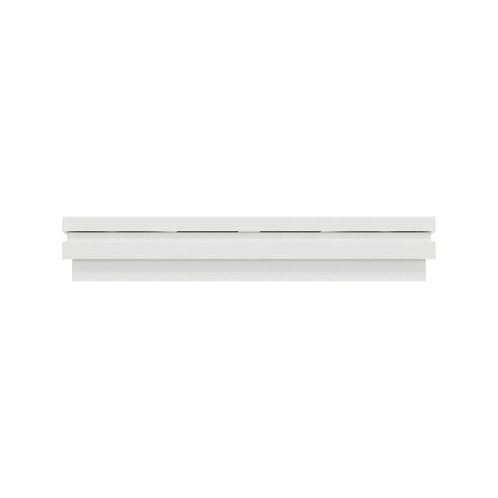 Schneider - Odace Intégral 2025 - LOT de 10 Enjoliveurs et plaque pour va et vient ou poussoir - Blanc craie - Réf : S929221 x10