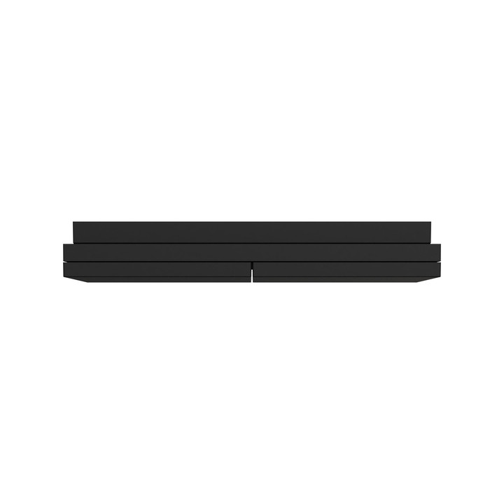 Schneider - Odace Intégral 2025 - LOT de 10 Enjoliveur/plaque double va et vient ou poussoir - Noir onyx - Réf : S949222 x 10