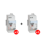LEGRAND - LOT de 4 interrupteurs différentiels - DX3 - 2P - 63A - 30mA - 3 x AC et 1 x A - Réf : 411650x3 + 411651x1