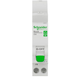 Schneider - Resi9 XE - Disjoncteur 25A - Courbe D - 1P+N - AUTO - EMBROCHABLE - Réf : R9EFD625