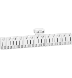 Schneider - Resi9 XE - Répartiteur Horizontale - 13 modules - avec connecteur - Réf : R9EXHC13