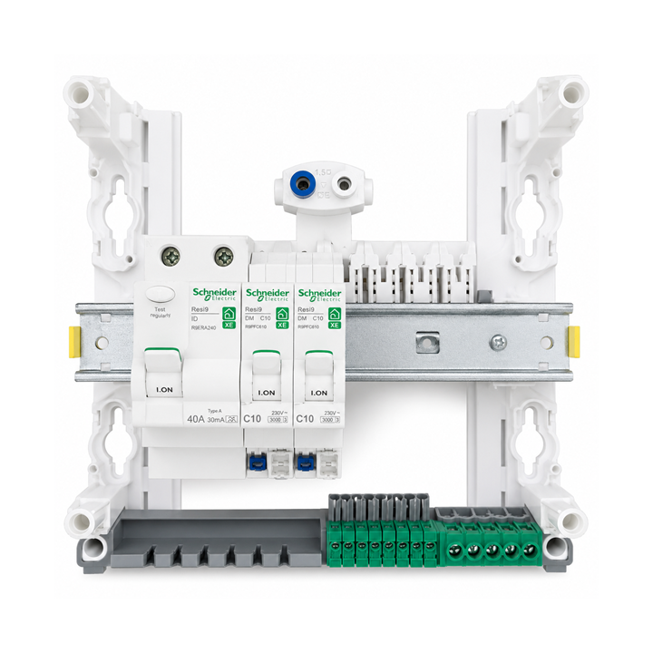 SCHNEIDER - Resi9 XE - Kit rénovation embrochable universel - 8M - avec connecteur - Réf : R9EXHR08