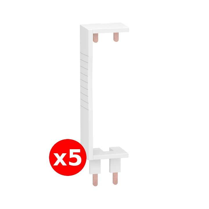 Schneider - Resi9 XE - LOT de 5 Peignes vertical pour Différentiel XE - Ref:.  R9EXVx5