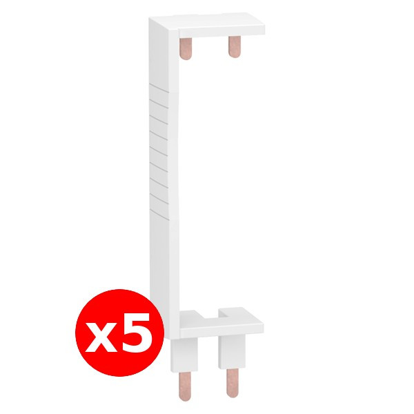 Schneider - Resi9 XE - LOT de 5 Peignes vertical pour Différentiel XE - Ref:.  R9EXVx5