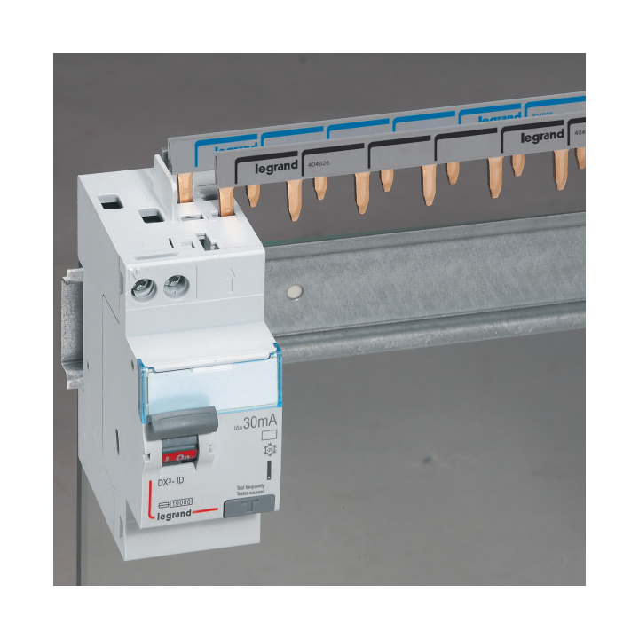 LEGRAND - LOT de 3 interrupteurs différentiels - DX3 - 2P - 40A - 30mA - 2 x AC et 1 x A - Réf. : 411632x2 + 411638x1