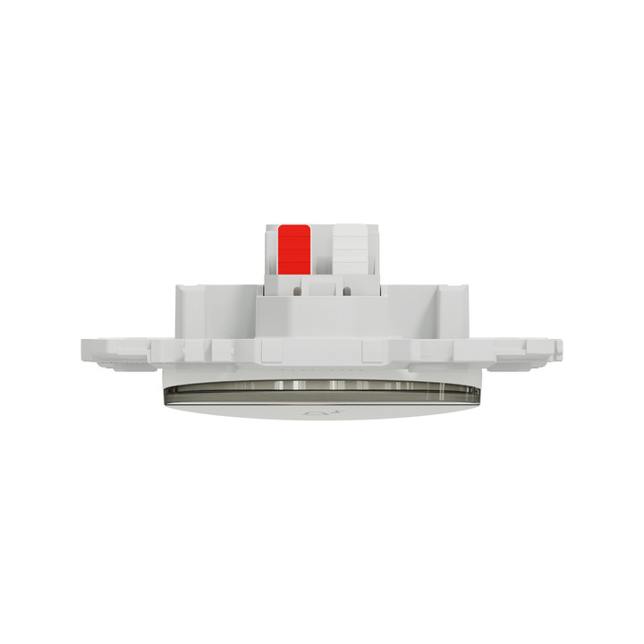 Schneider - Odace 2025 - LOT de 10 Boutons poussoir porte-étiquette - symbole carillon - Blanc craie - Réf : S920246 x 10