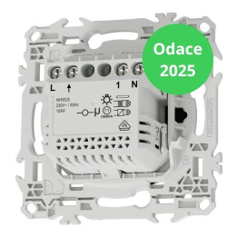 Schneider - Odace 2025 - LOT de 36 Détecteurs de présence et mouvement - 3 fils avec neutre - Noir onyx - Réf : S940526 x 36
