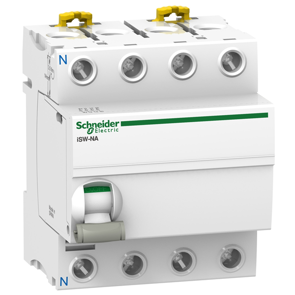 Schneider - Acti9 ISW NA - Interrupteur-sectionneur 80A à déclenchement - 3P+N - Réf : A9S70780