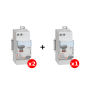 LEGRAND - LOT de 3 interrupteurs différentiels - DX3 - 2P - 63A - 30mA - 2 x AC et 1 x A - Réf : 411650x2 + 411651x1