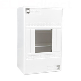 Schneider - Mini Coffret Opale - 4 Modules - Blanc - Ref : 13394