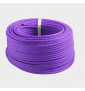 CAE - Câble RJ45 Catégorie 6A F/FTP 4P - Couronne de 100m - Violet - Réf : CAEF5554SH1
