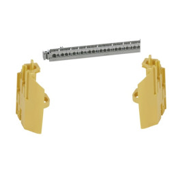 Legrand - Support de borniers et fixation - vide - 50 trous - pour coffret XL³ 125 - Réf. : 404821+401857