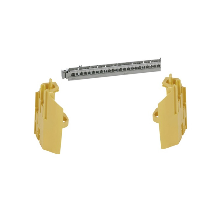 Legrand - Support de borniers et fixation - vide - 50 trous - pour coffret XL³ 125 - Réf. : 404821+401857