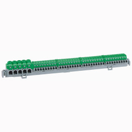 Legrand - Bornier de répartition IP2X  pour coffret Plexo³ 12 modules et coffret encastré - longueur 276mm - Réf : 005053