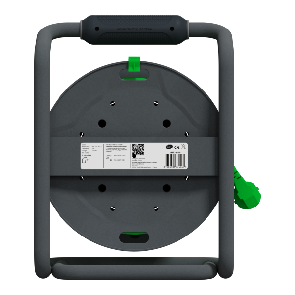 Schneider - Enrouleur/prolongateur de câble électrique Thorsman HO5VVF 3G1.5 - IP44 - 25m - Réf : IMT33145