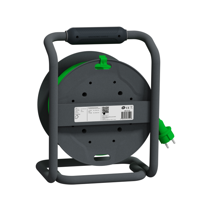 Schneider - Enrouleur/prolongateur de câble électrique Thorsman HO7RNF 3G2.5 - IP44 - 25m - Réf : IMT33150