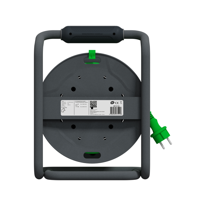 Schneider - Enrouleur/prolongateur de câble électrique Thorsman HO7RNF 3G2.5 - IP44 - 25m - Réf : IMT33150