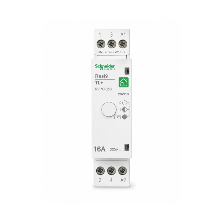 Schneider - Télérupteur RESI9 XP - monophasé 16A - 250V - Silencieux - Réf : R9PCL2S