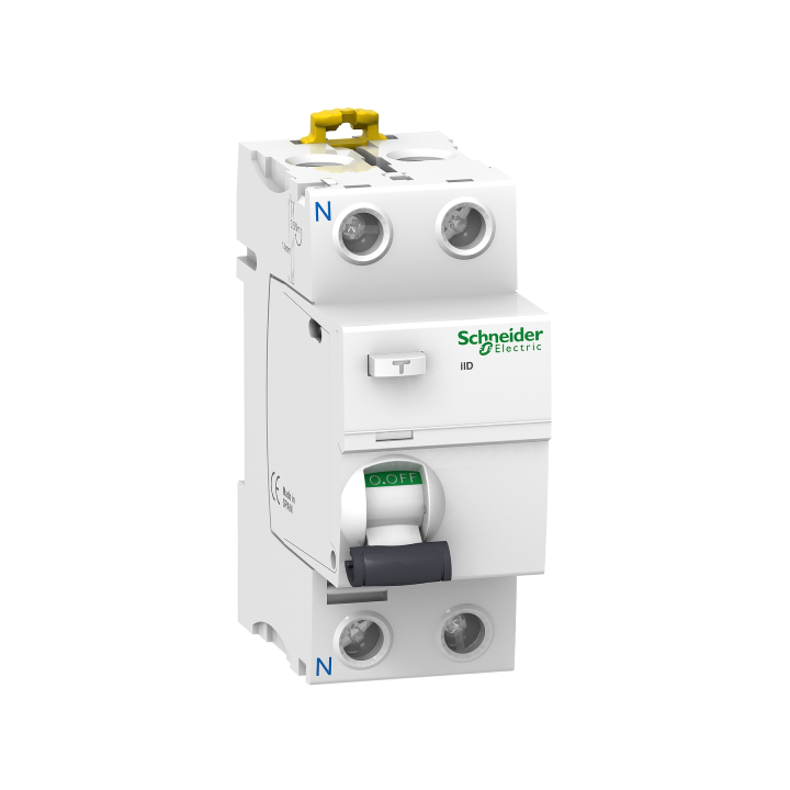 SCHNEIDER - Interrupteur Différentiel 2P - 40A - 300mA - ASI - Sélectif - Réf : A9R35240