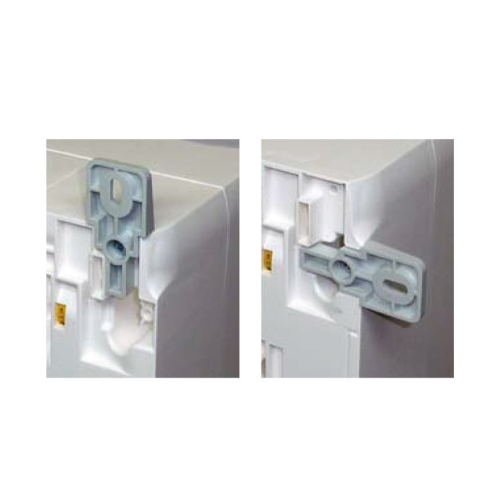 Legrand - 4x Pattes de fixation - pour coffrets xl³ 125 - Réf : 401856
