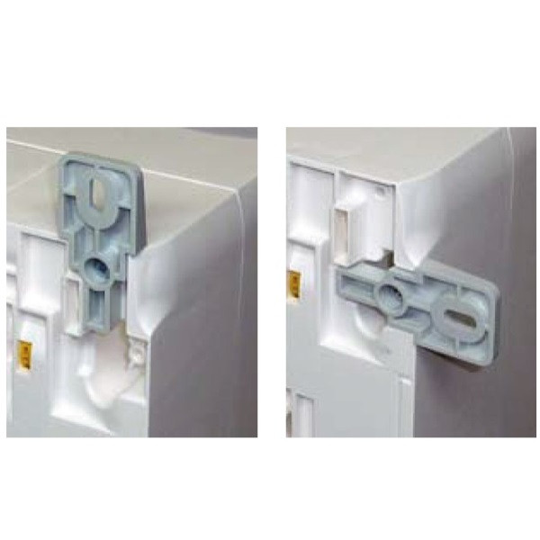 Legrand - 4x Pattes de fixation - pour coffrets xl³ 125 - Réf : 401856
