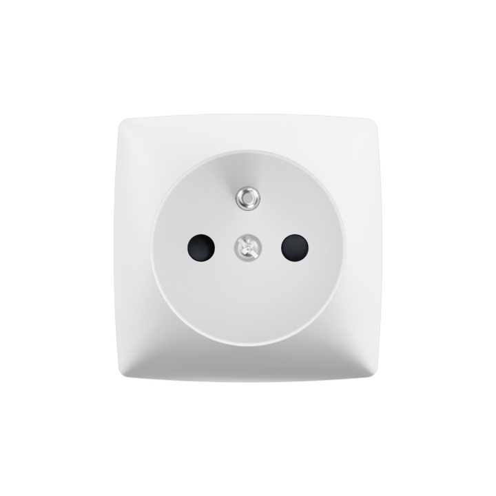 Legrand - Oteo - Prise 2P+T 16A 230V - Composable - Blanc - Réf : 086127L