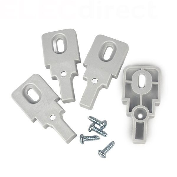 Legrand - 4x Pattes de fixation - pour coffrets xl³ 125 - Réf : 401856