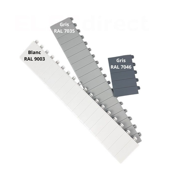 Legrand - Obturateur 18 modules - Blanc RAL 9003 - Réf : 001664