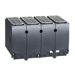 Schneider - Cache borne long pour disjoncteur 4P NSX100-250 - Réf : LV429518
