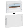 Legrand - XL3 125 - Coffret 1 rangée de 18 modules + porte - Réf. : 401611 + 401861