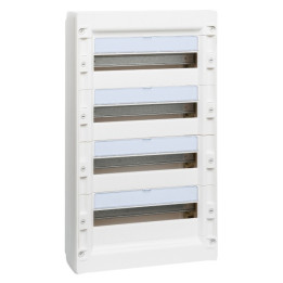 Legrand - Coffret de distribution 72 modules - 4 rangées de 18M + peigne vertical - XL3 125 - 401614+405005