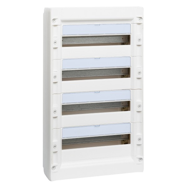 Legrand - Coffret de distribution 72 modules - 4 rangées de 18M + peigne vertical - XL3 125 - 401614+405005