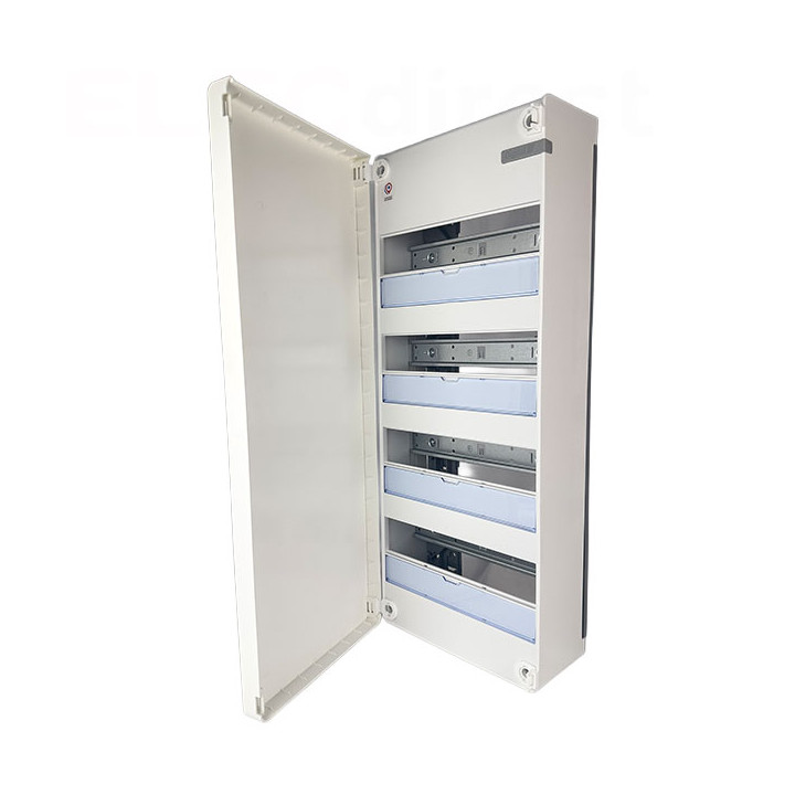 Digital Electric - LOT Coffret 4 rangées de 13 modules + porte - Réf. : 07814+07824