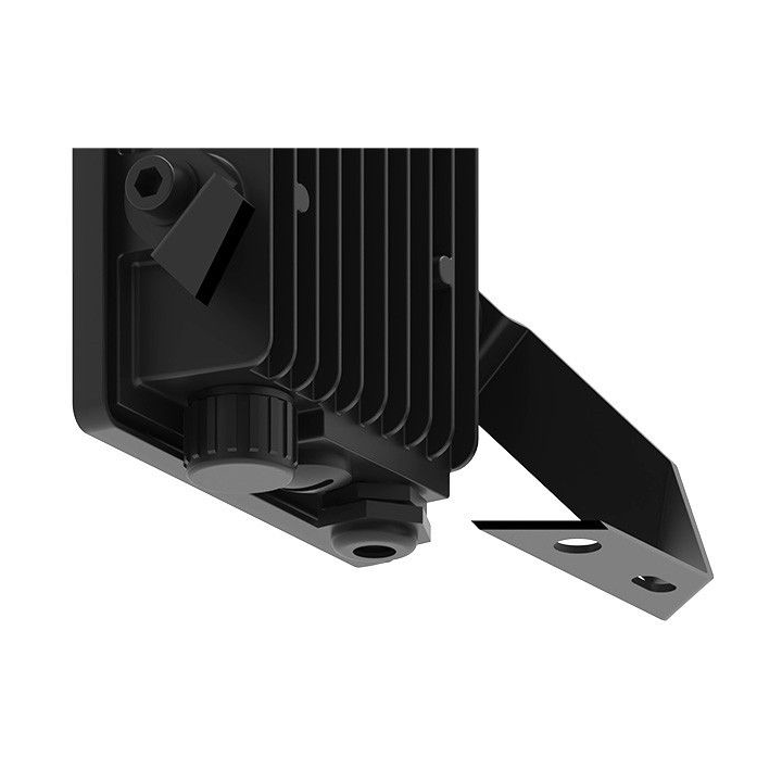 Miidex - Projecteur LED Noir - 30W - 3 CCT (2700K/3000K/4000K) - IP65 - Noir - Réf : 100740