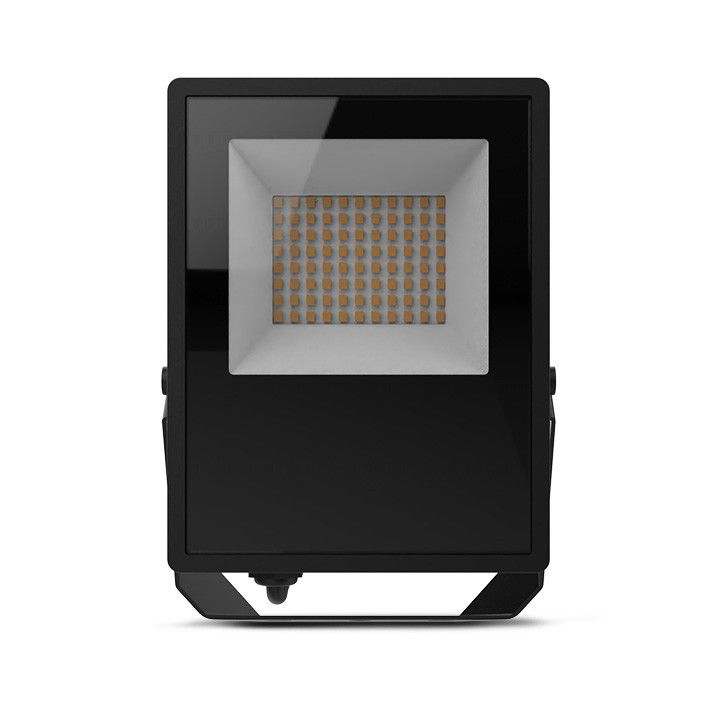 Miidex - Projecteur LED Noir - 30W - 3 CCT (2700K/3000K/4000K) - IP65 - Noir - Réf : 100740