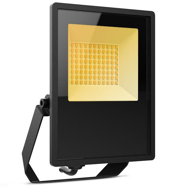 Miidex - Projecteur LED Noir - 30W - 3 CCT (2700K/3000K/4000K) - IP65 - Noir - Réf : 100740