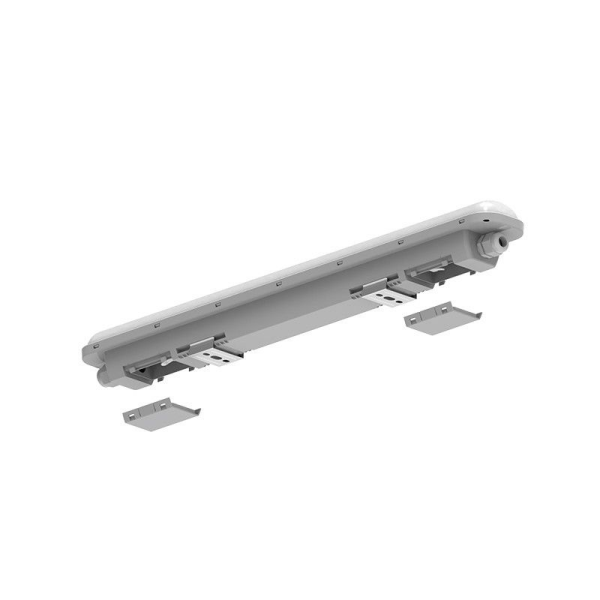 Miidex - Réglette LED Intégrées Traversant 20W - 4000K - IP65 - 600mm - Réf : 101057